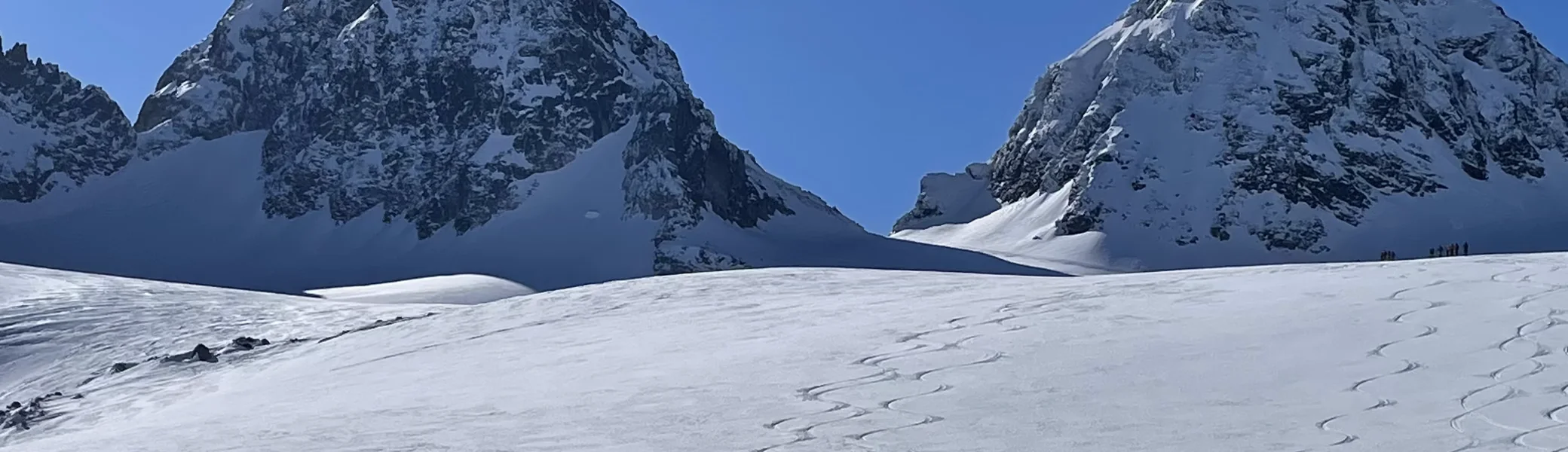 Abfahrt im Schnee WH | © A. Franz