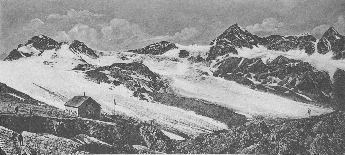 1896 Panorama Piz Buin  | © michael sauter