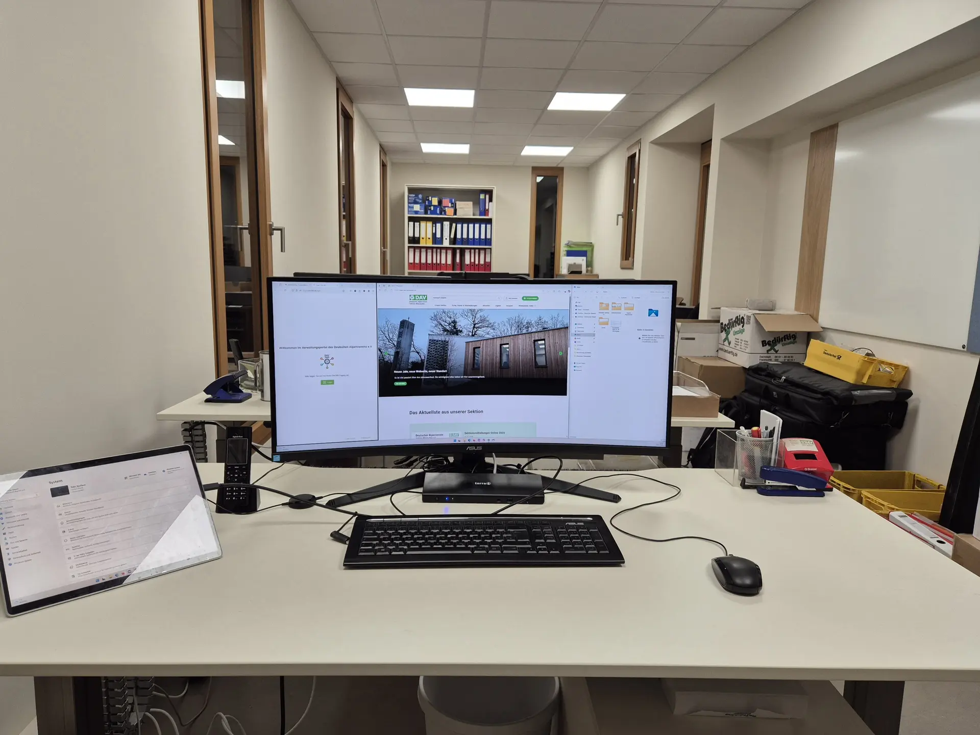 PC Arbeitsplatz | © Tobias Sassin